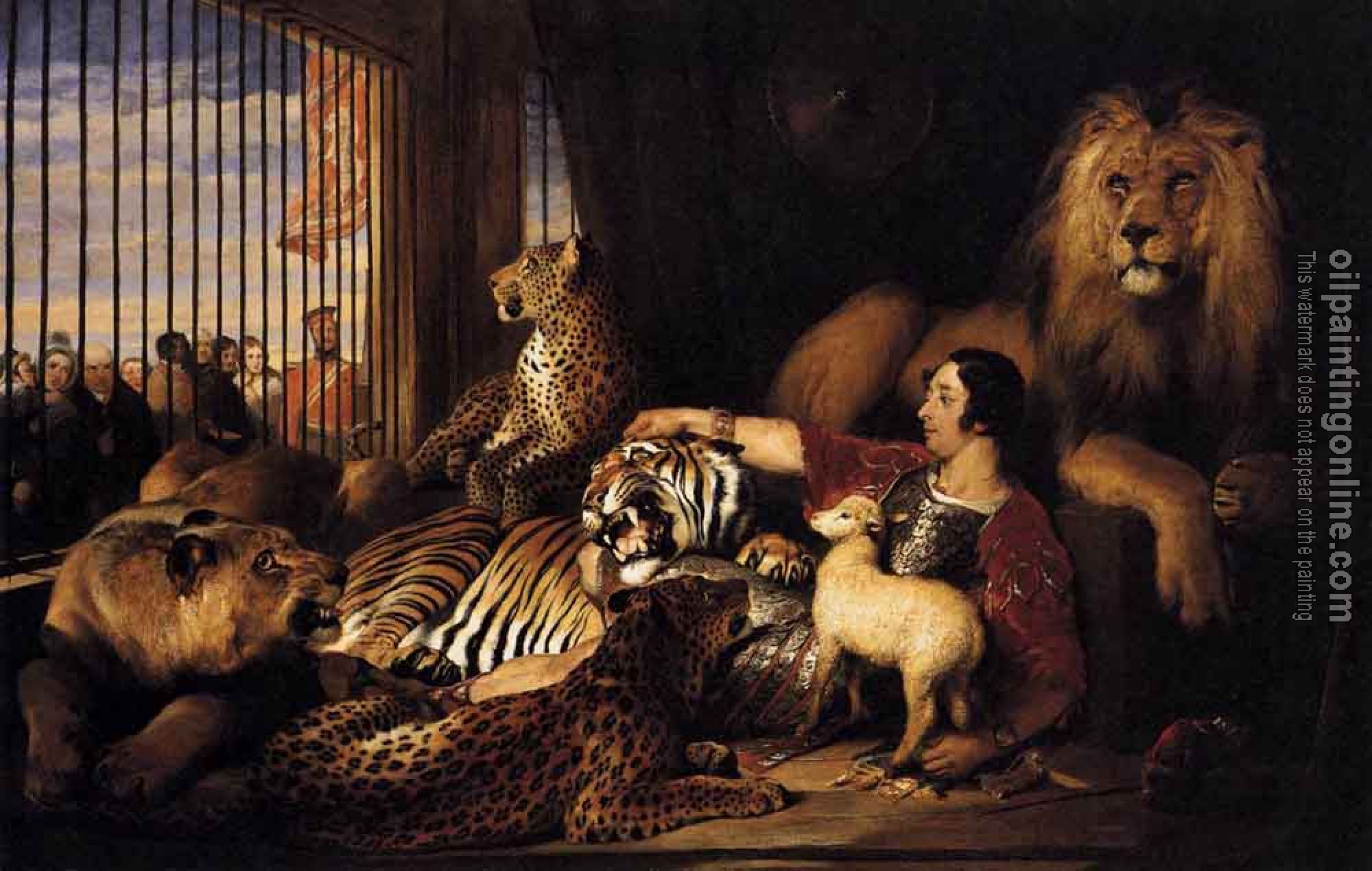 Landseer, Sir Edwin Henry - Isaac van Amburgh and his Animals